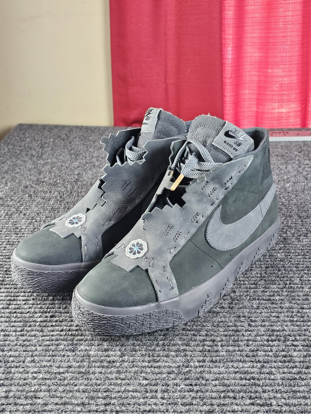 Mens 11.5 Nike SB Zoom Blazer Mid Di’Orr Greenwood Shoes FQ0792-001